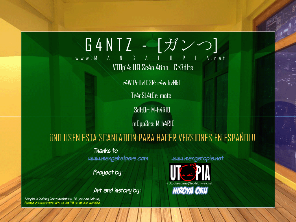 Read Gantz de Manga Online