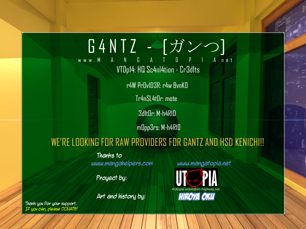 Read Gantz de Manga Online