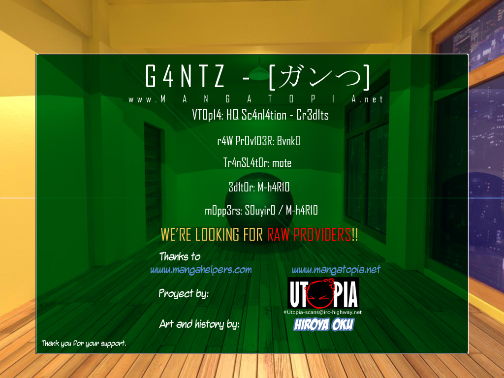 Read Gantz de Manga Online