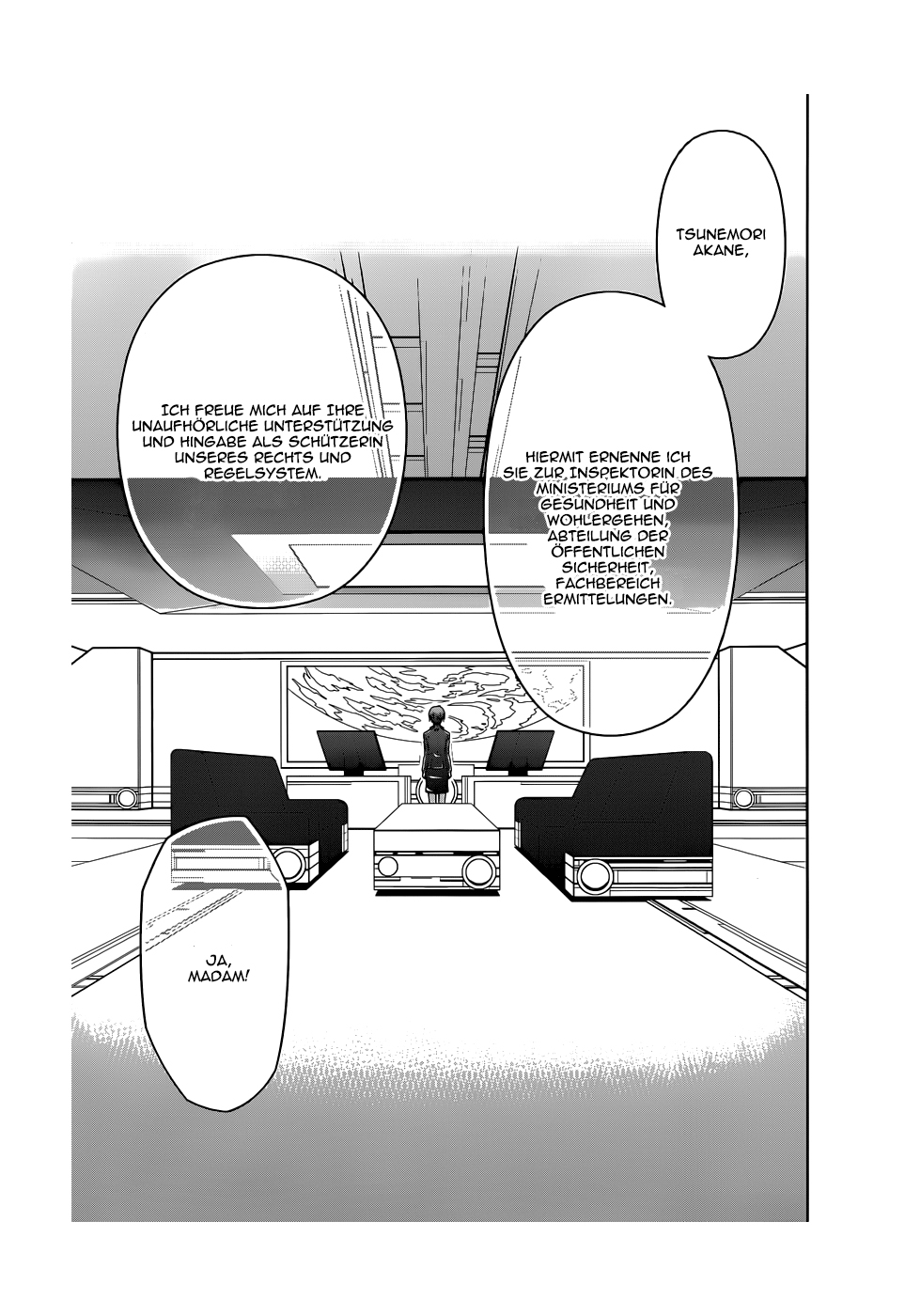 Read Kanshikan Tsunemori Akane - Psycho-Pass DE Manga Online