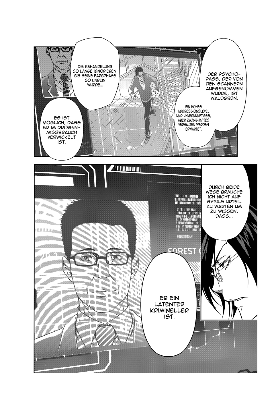 Read Kanshikan Tsunemori Akane - Psycho-Pass DE Manga Online