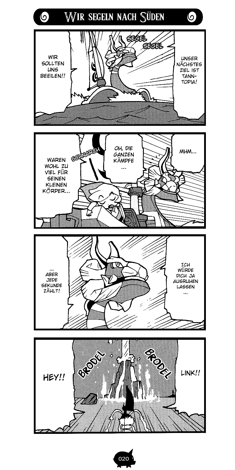Read The Legend of Zelda_ The Wind Waker - Link's Logbook DE Manga Online