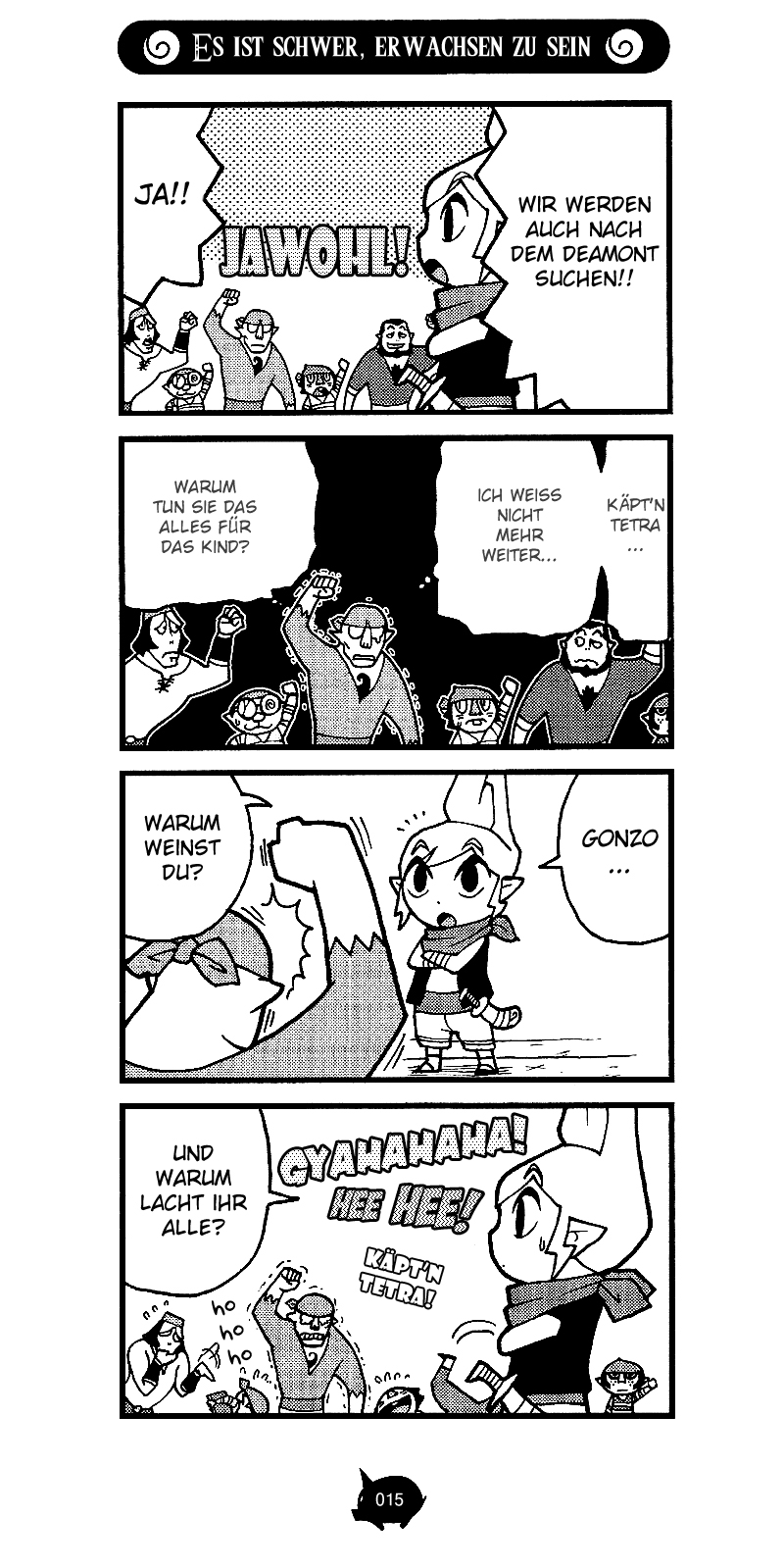 Read The Legend of Zelda_ The Wind Waker - Link's Logbook DE Manga Online