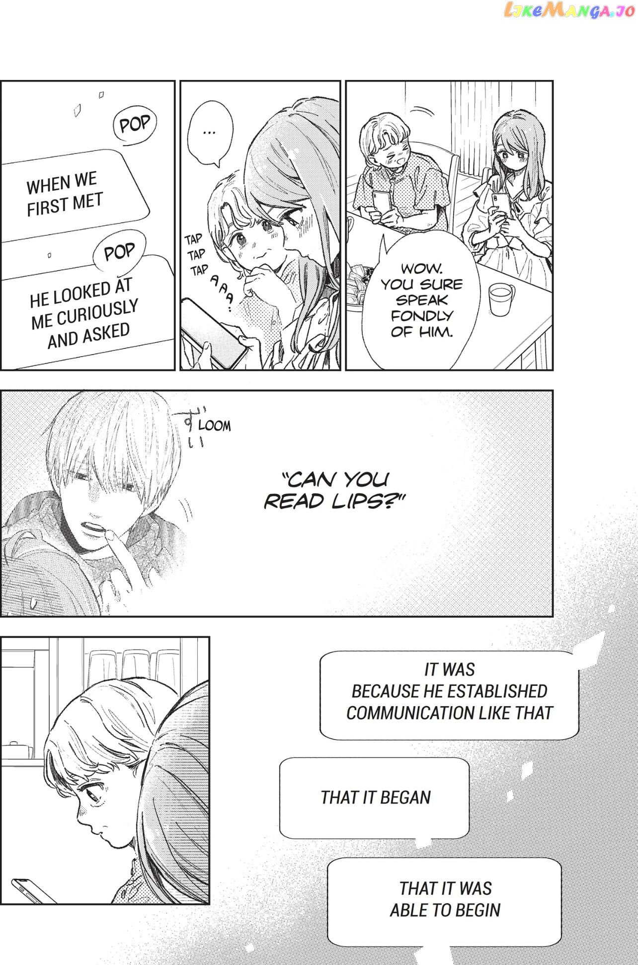 Read A Sign of Affection Manga Online