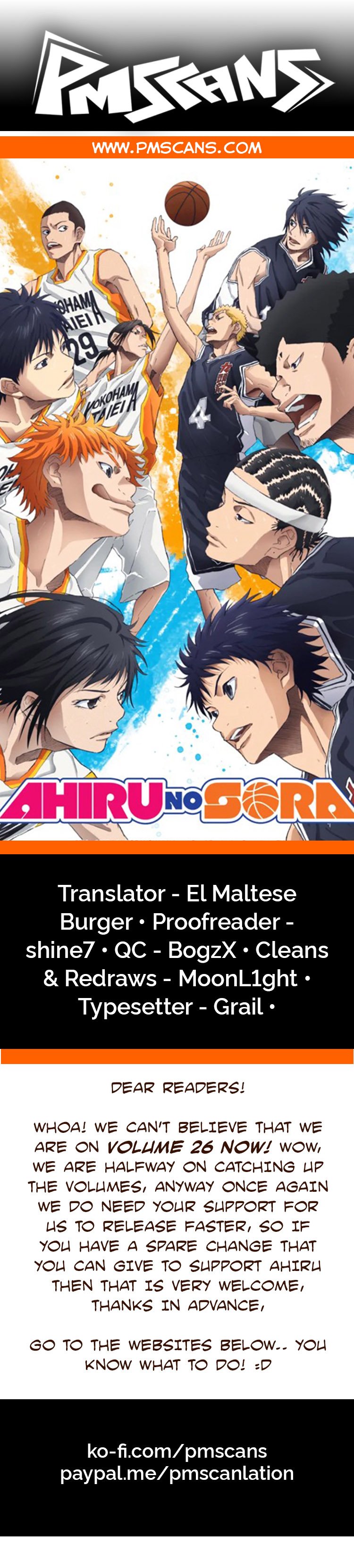 Read Ahiru no Sora en Manga Online