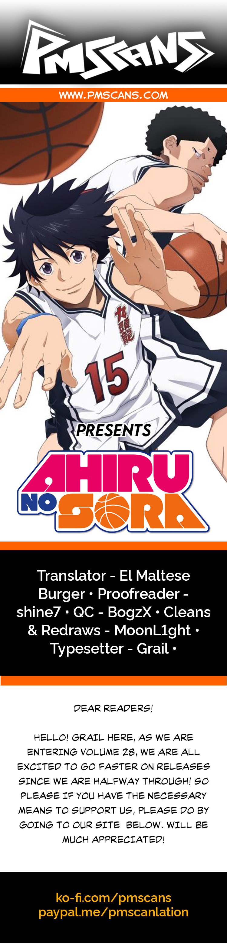 Read Ahiru no Sora en Manga Online