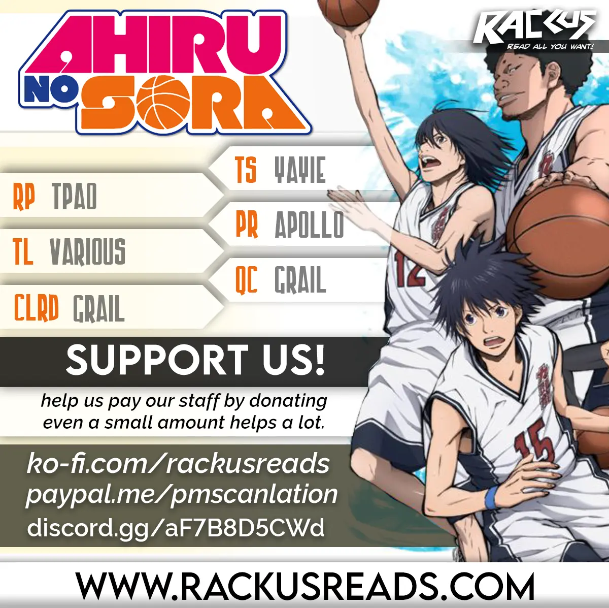 Read Ahiru no Sora en Manga Online