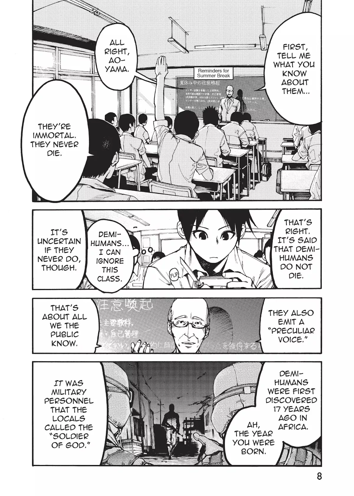 Read Ajin EN Manga Online