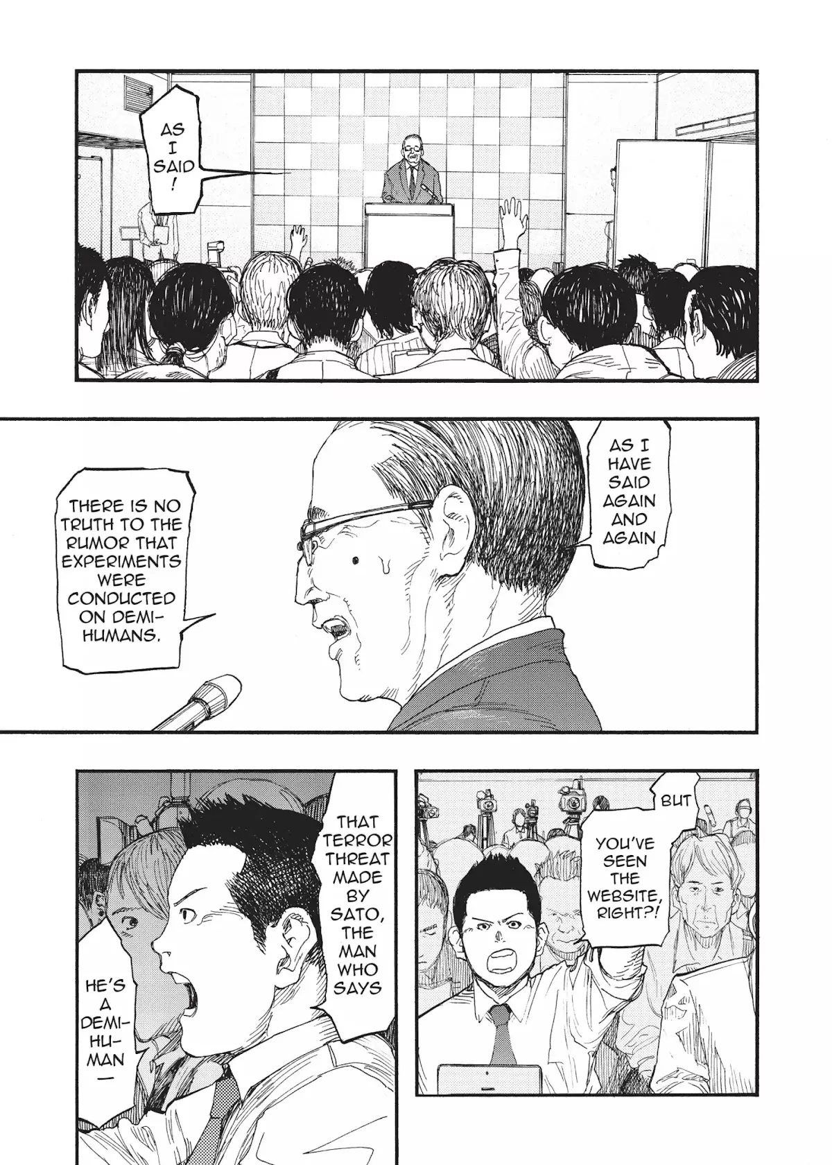 Read Ajin EN Manga Online