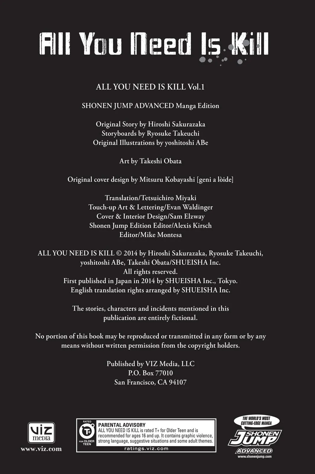 Read All You Need Is Kill EN Manga Online