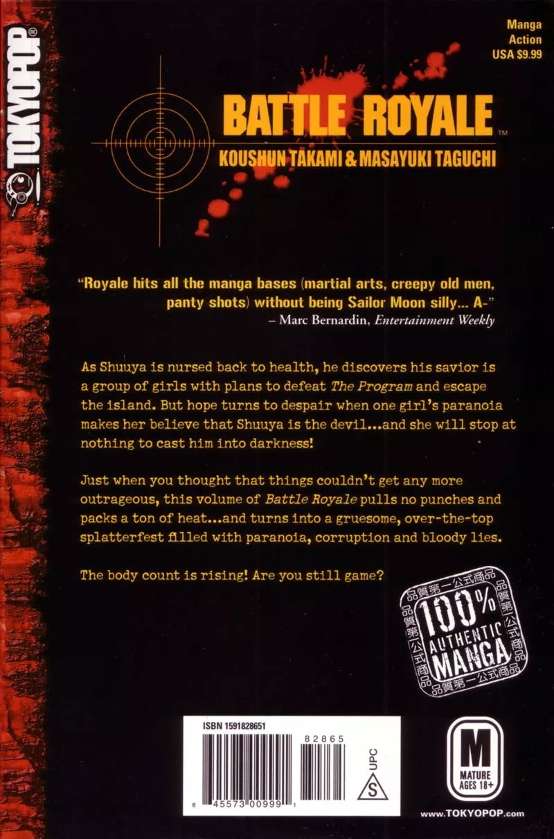 Read Battle Royale EN Manga Online