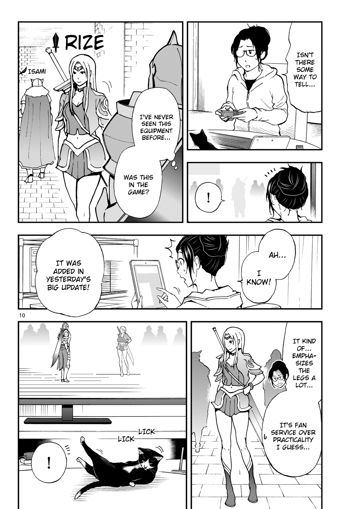 Read Cat + Gamer EN Manga Online