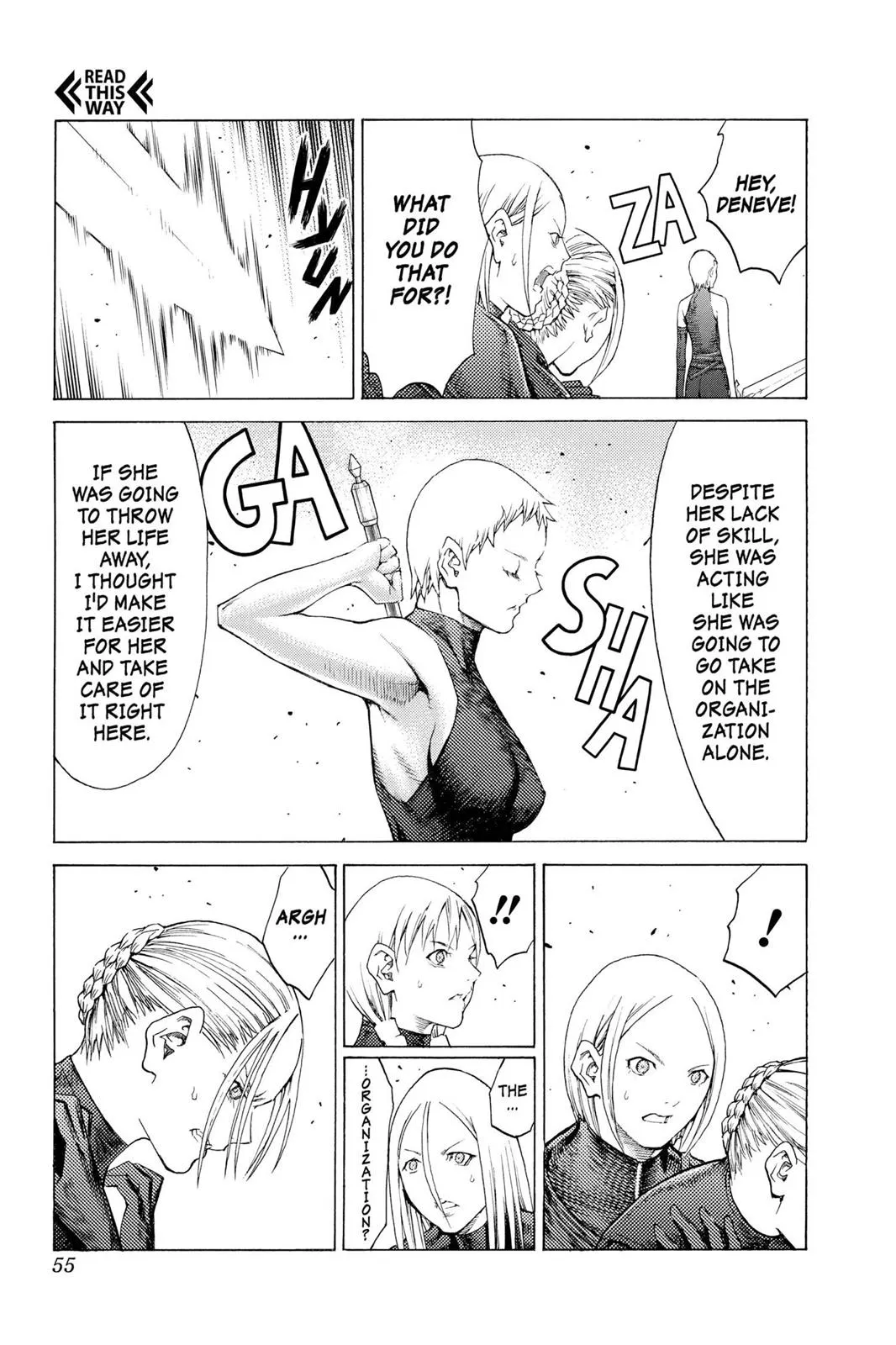Read Claymore EN Manga Online