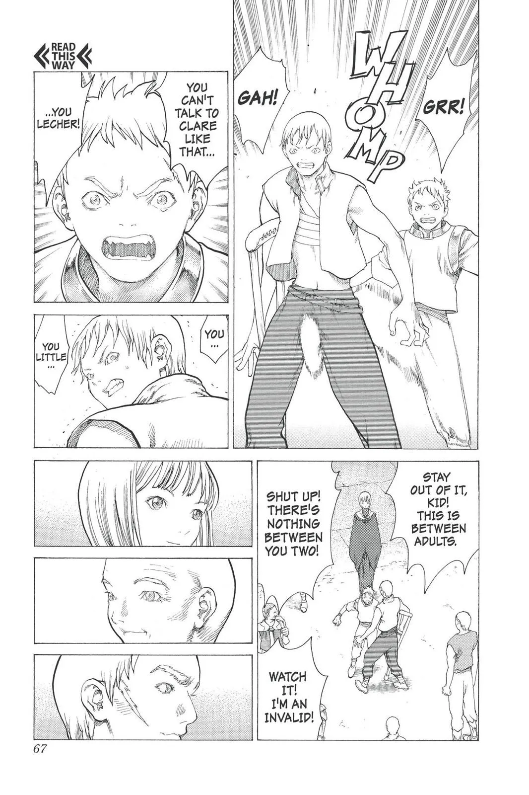 Read Claymore EN Manga Online