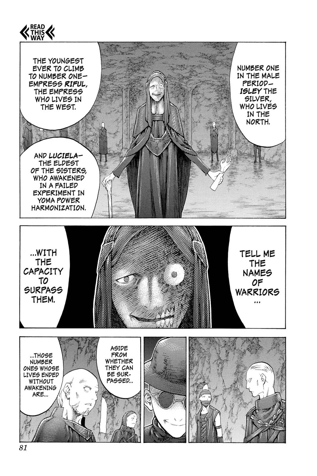 Read Claymore EN Manga Online