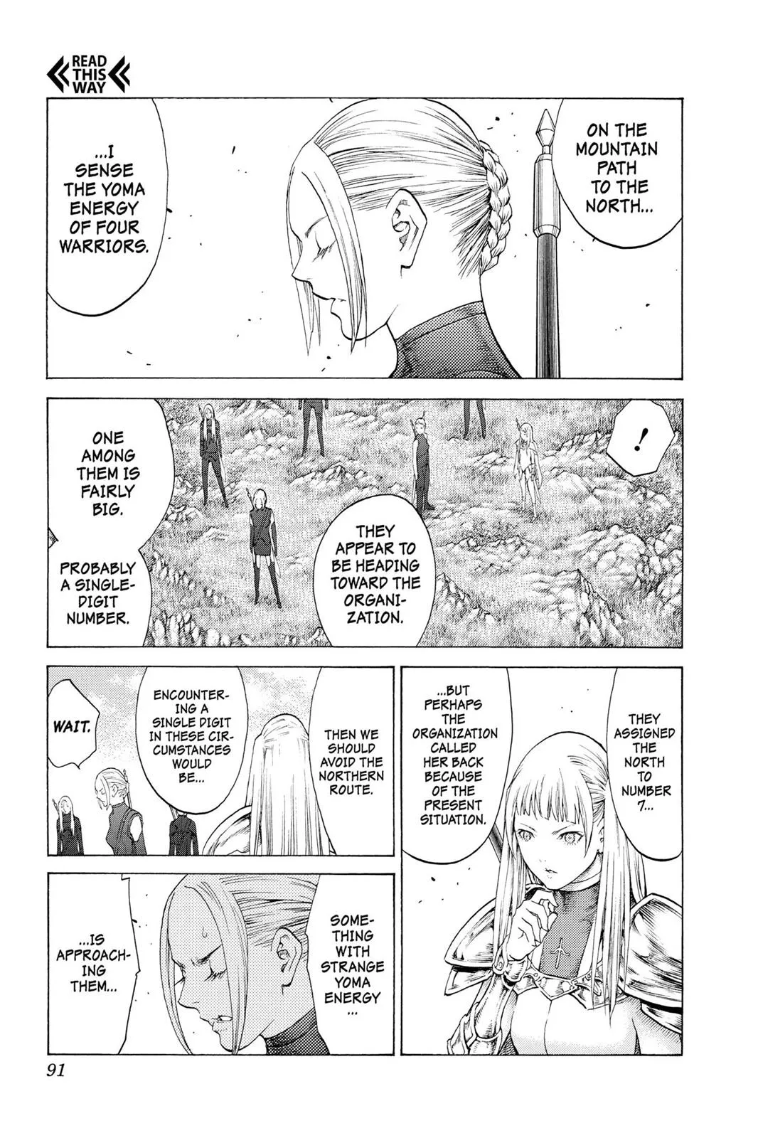 Read Claymore EN Manga Online