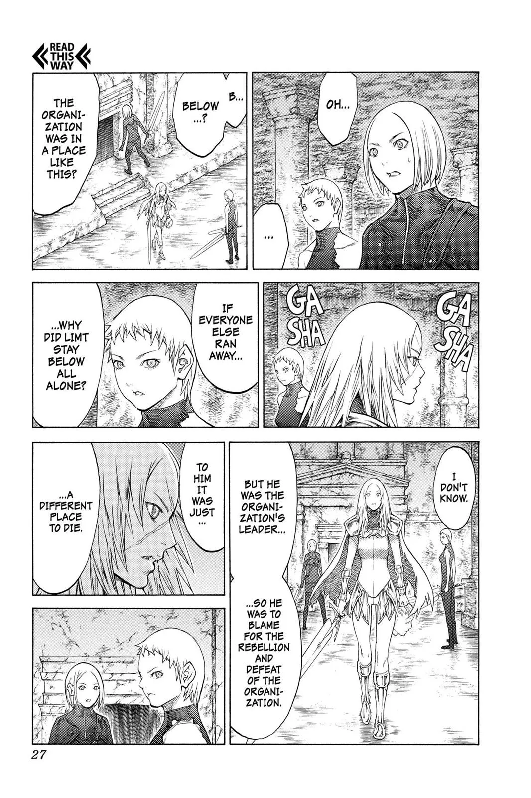 Read Claymore EN Manga Online