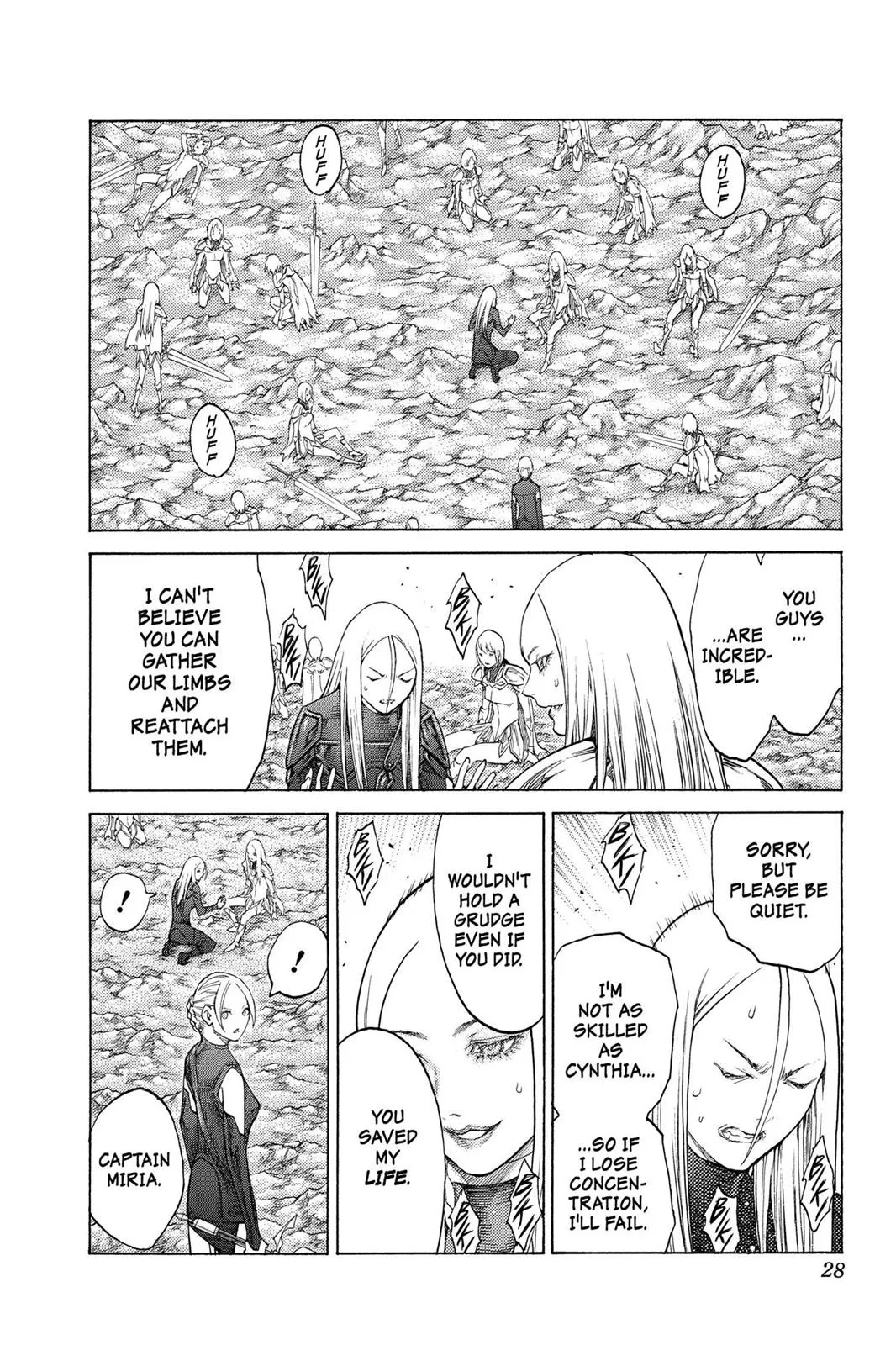 Read Claymore EN Manga Online
