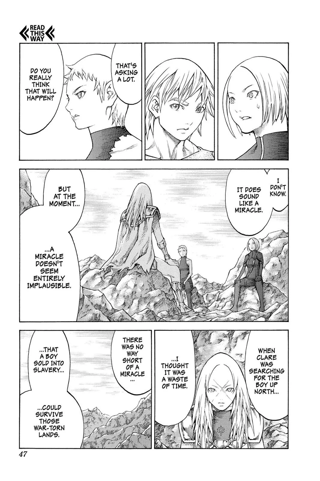 Read Claymore EN Manga Online