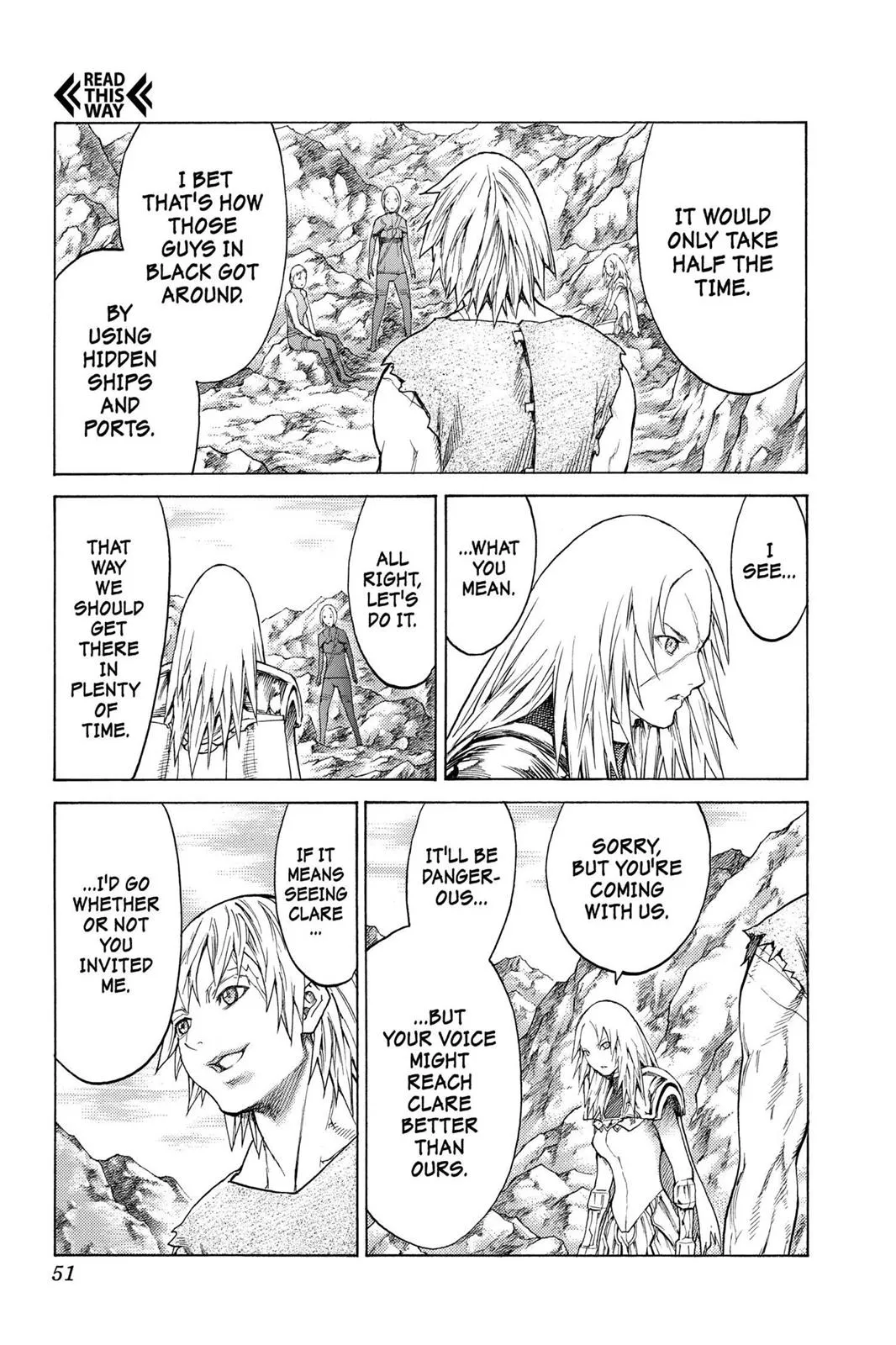 Read Claymore EN Manga Online