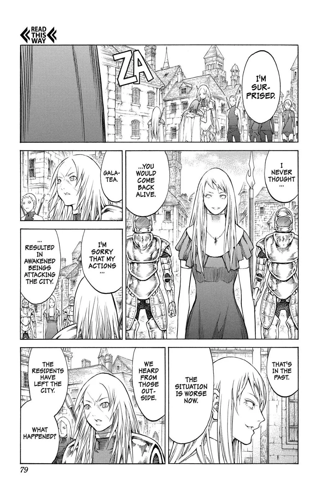 Read Claymore EN Manga Online
