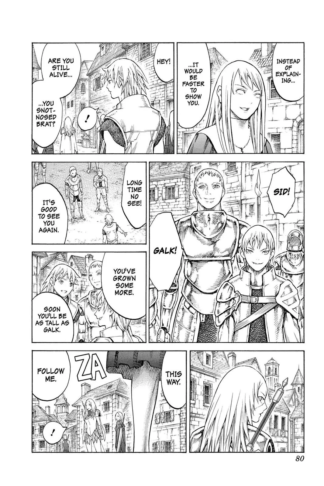 Read Claymore EN Manga Online