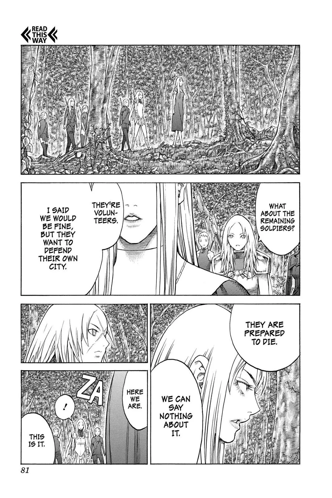 Read Claymore EN Manga Online