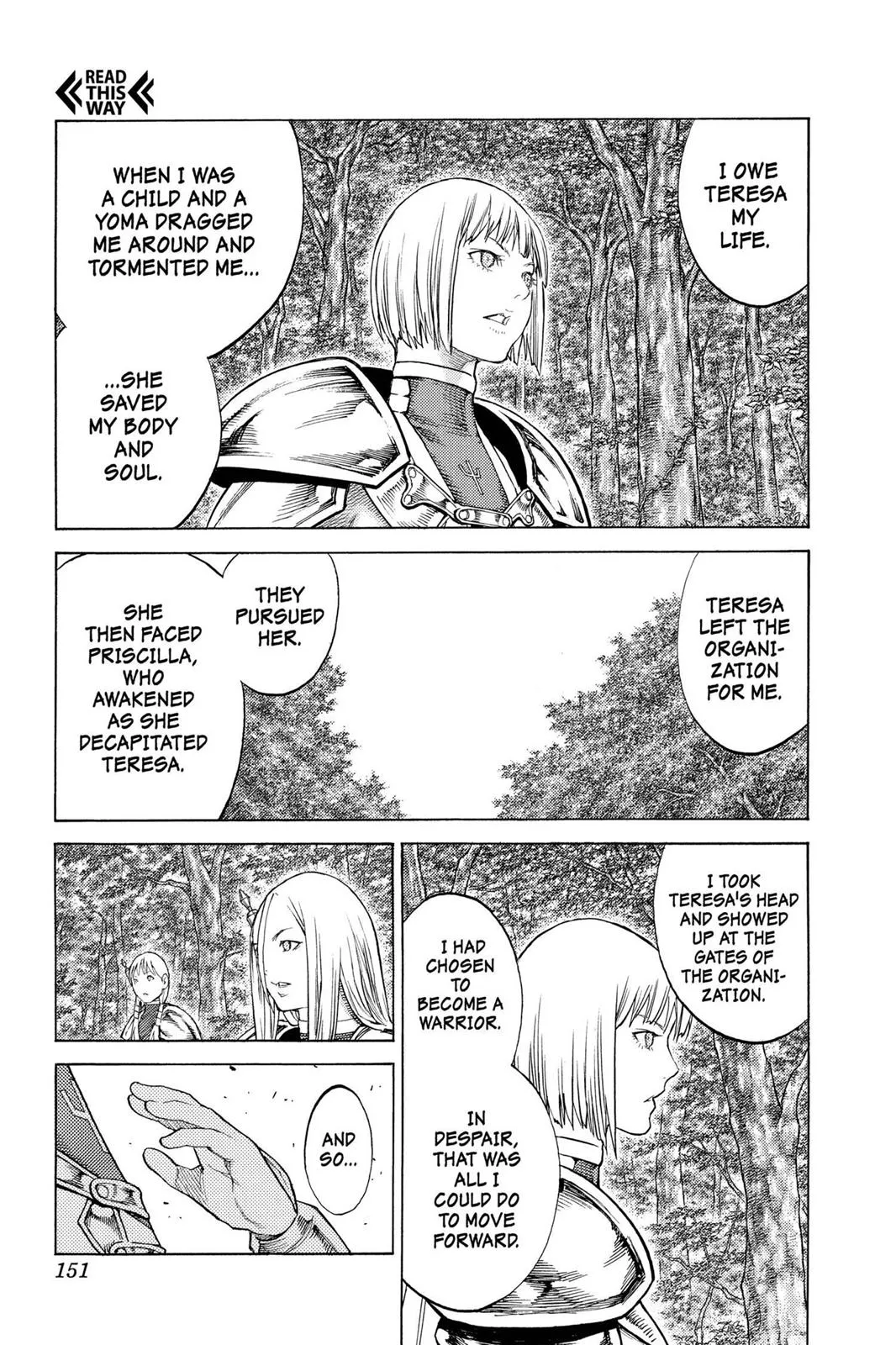 Read Claymore EN Manga Online