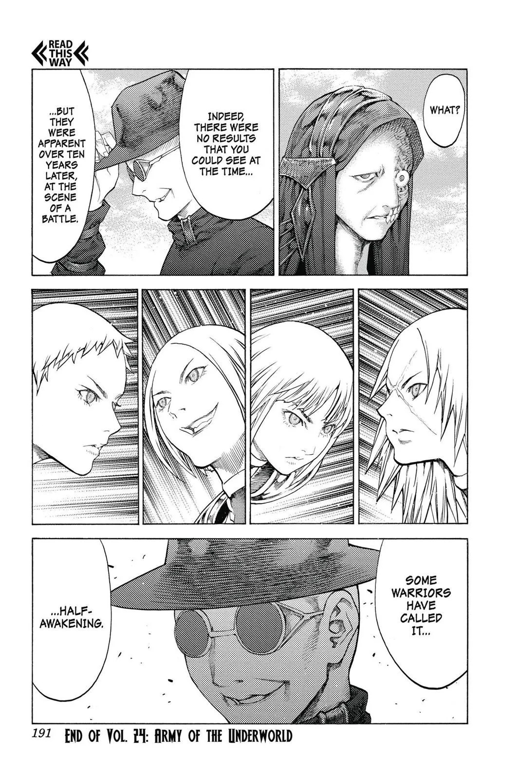 Read Claymore EN Manga Online