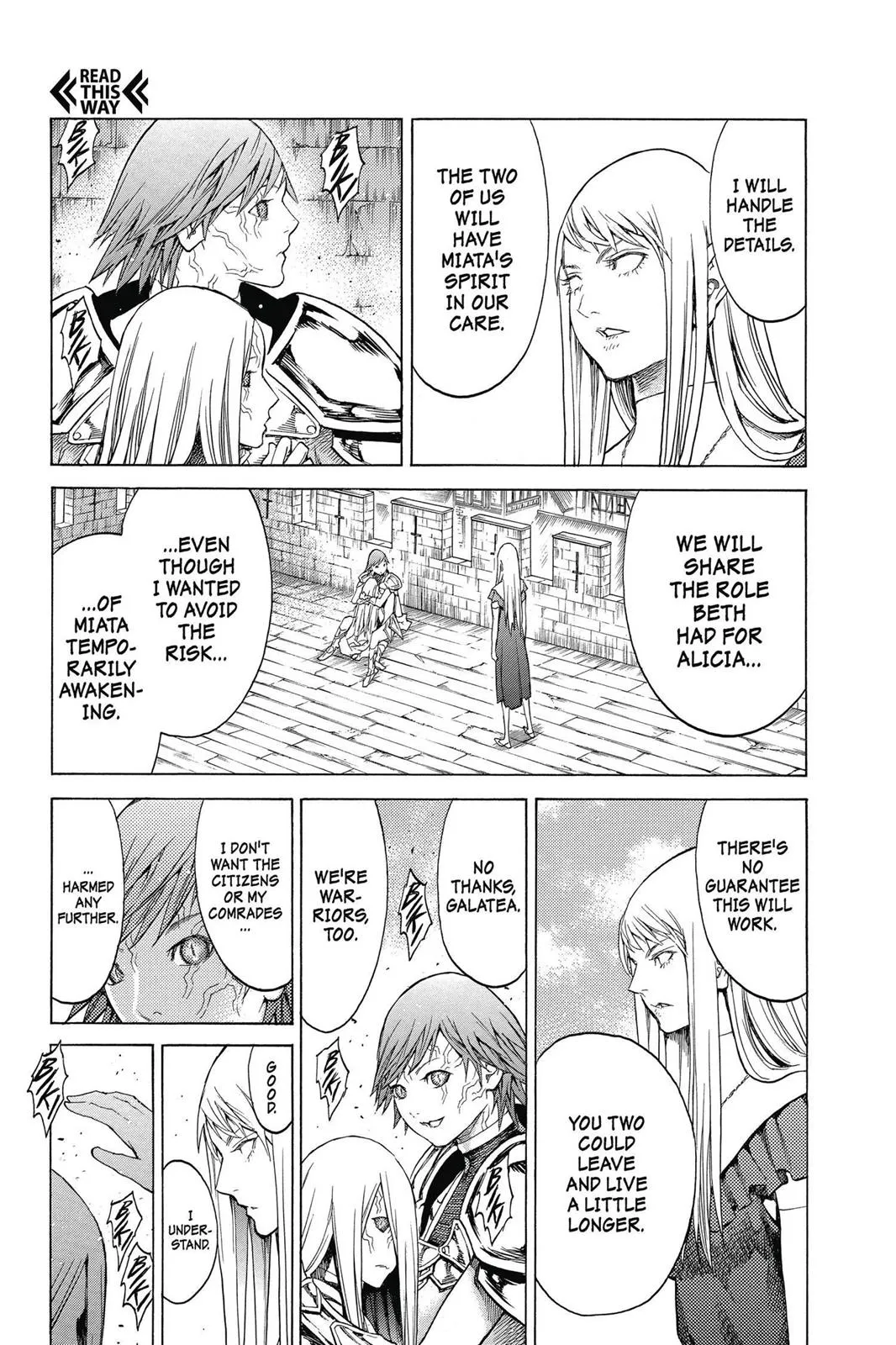 Read Claymore EN Manga Online