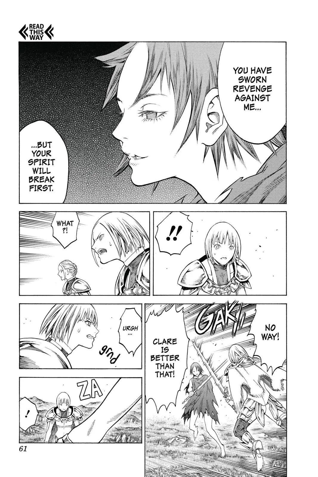 Read Claymore EN Manga Online