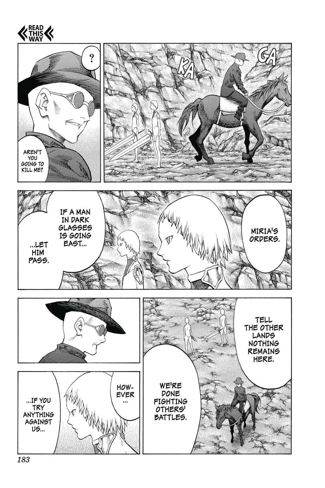 Read Claymore EN Manga Online