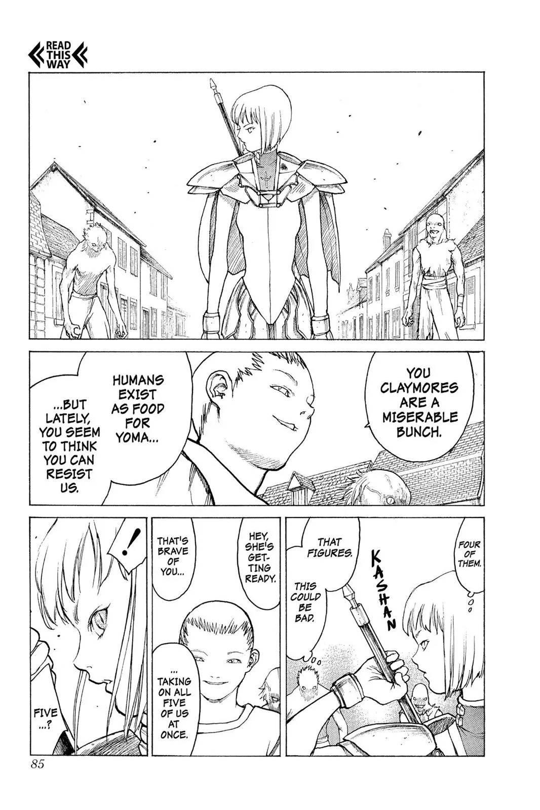 Read Claymore EN Manga Online