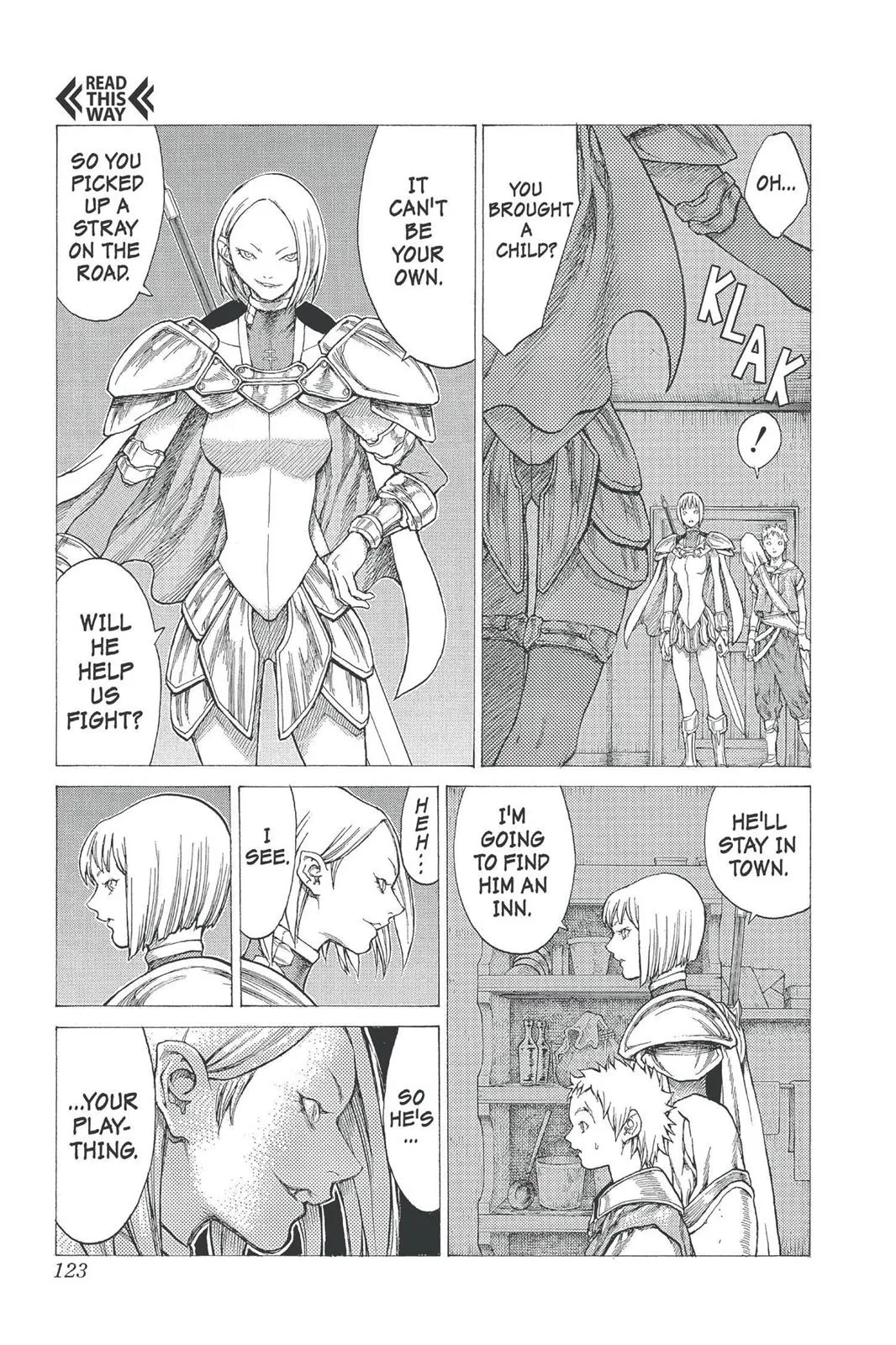 Read Claymore EN Manga Online