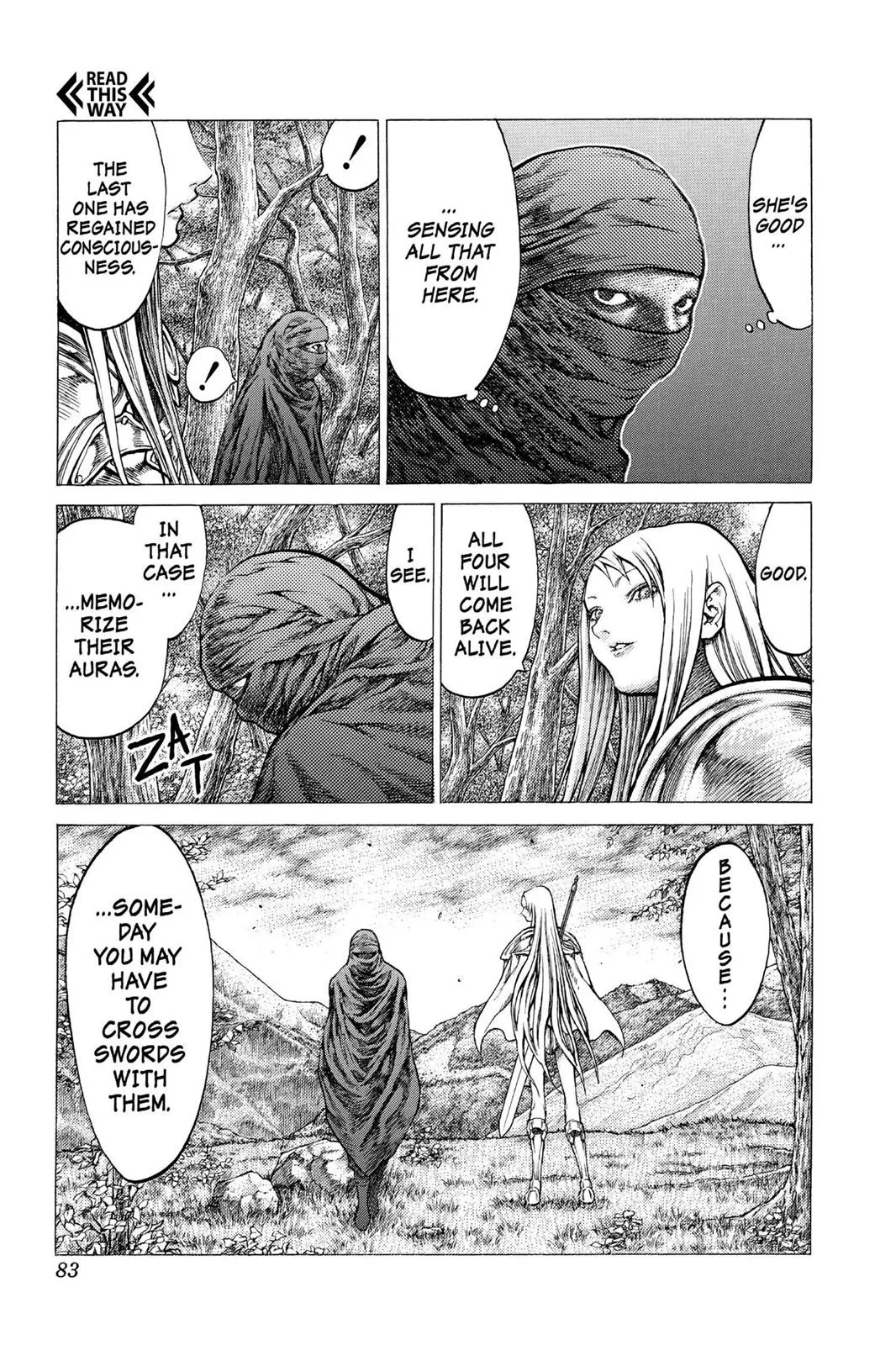 Read Claymore EN Manga Online