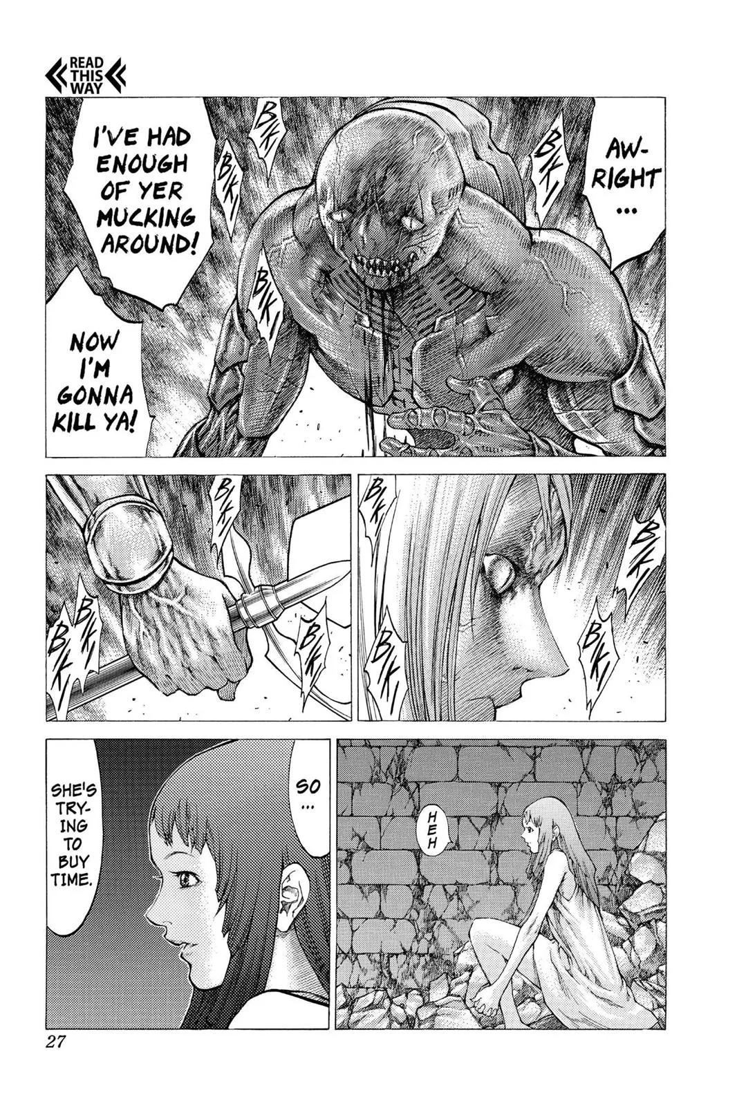 Read Claymore EN Manga Online