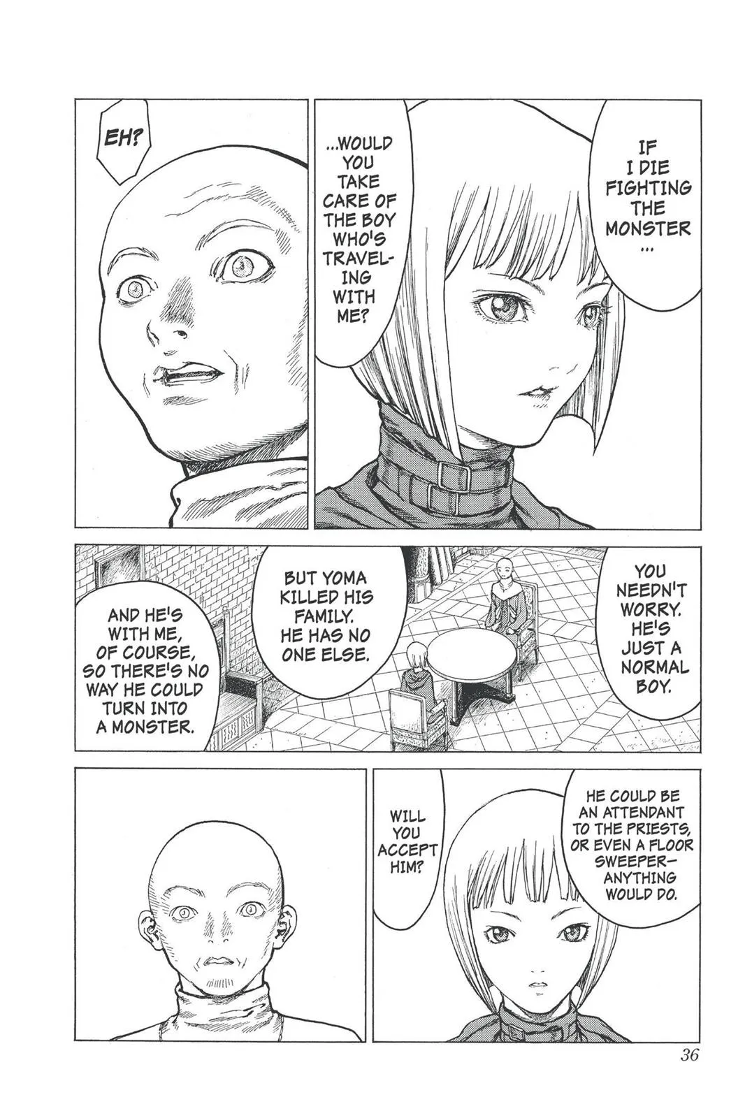Read Claymore EN Manga Online