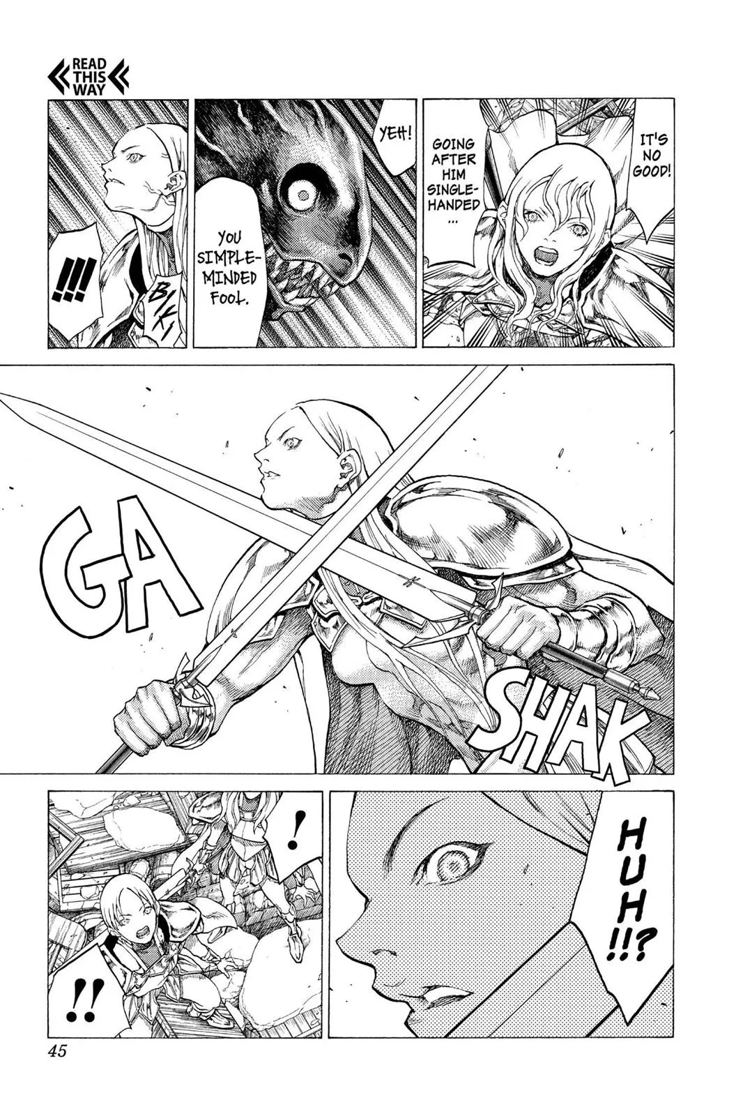 Read Claymore EN Manga Online