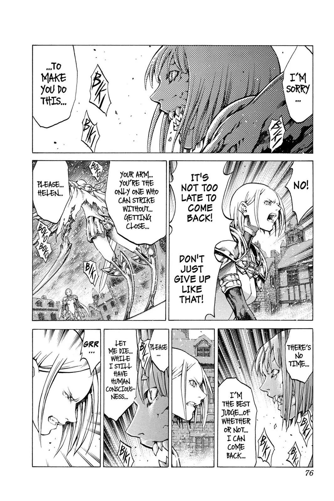 Read Claymore EN Manga Online