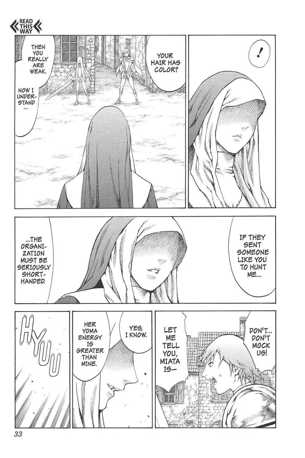 Read Claymore EN Manga Online