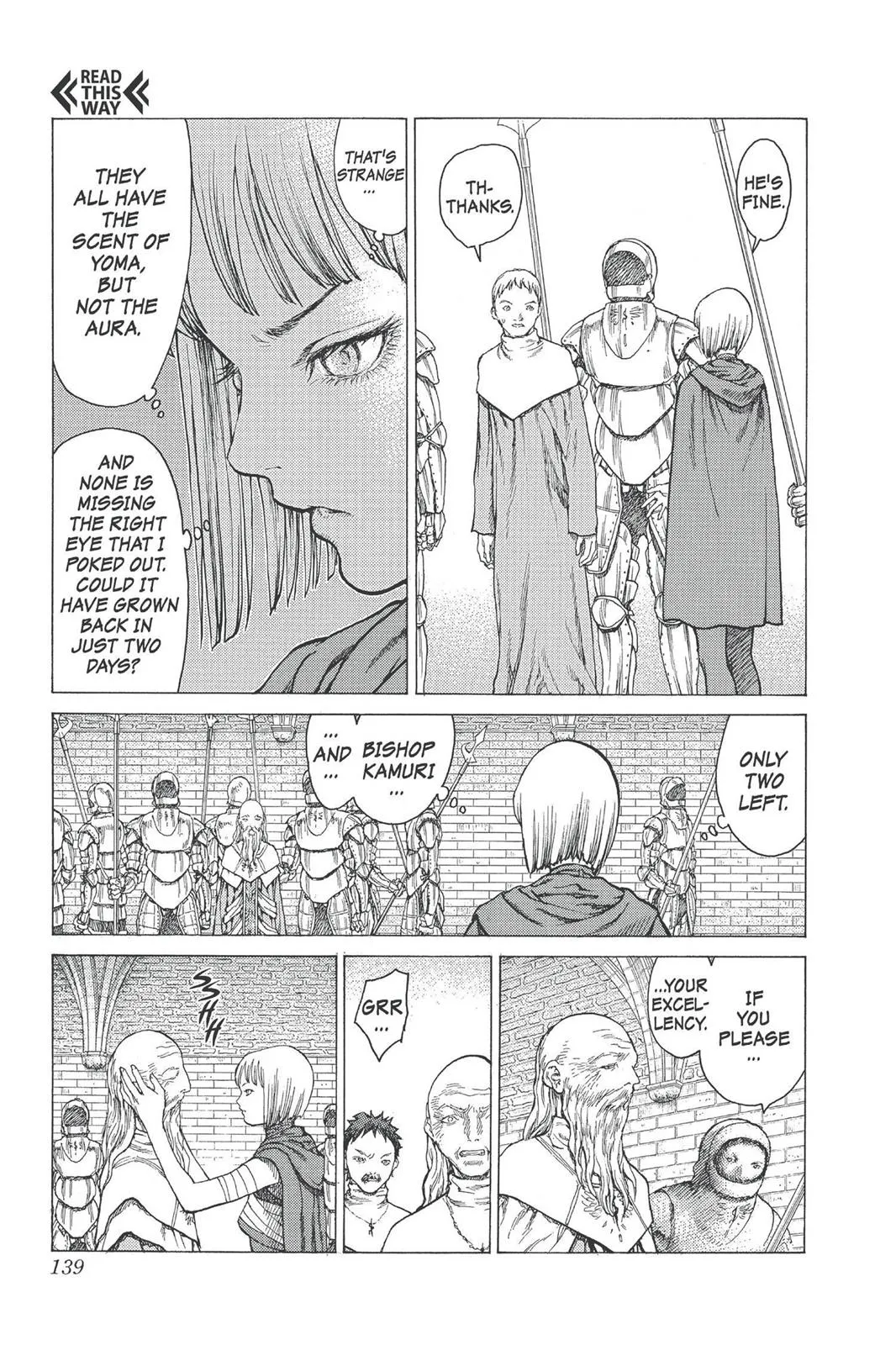 Read Claymore EN Manga Online