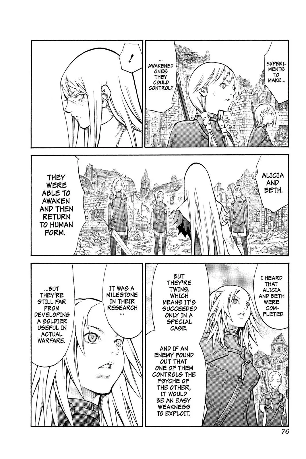 Read Claymore EN Manga Online