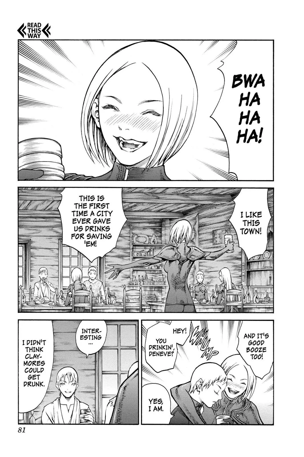 Read Claymore EN Manga Online