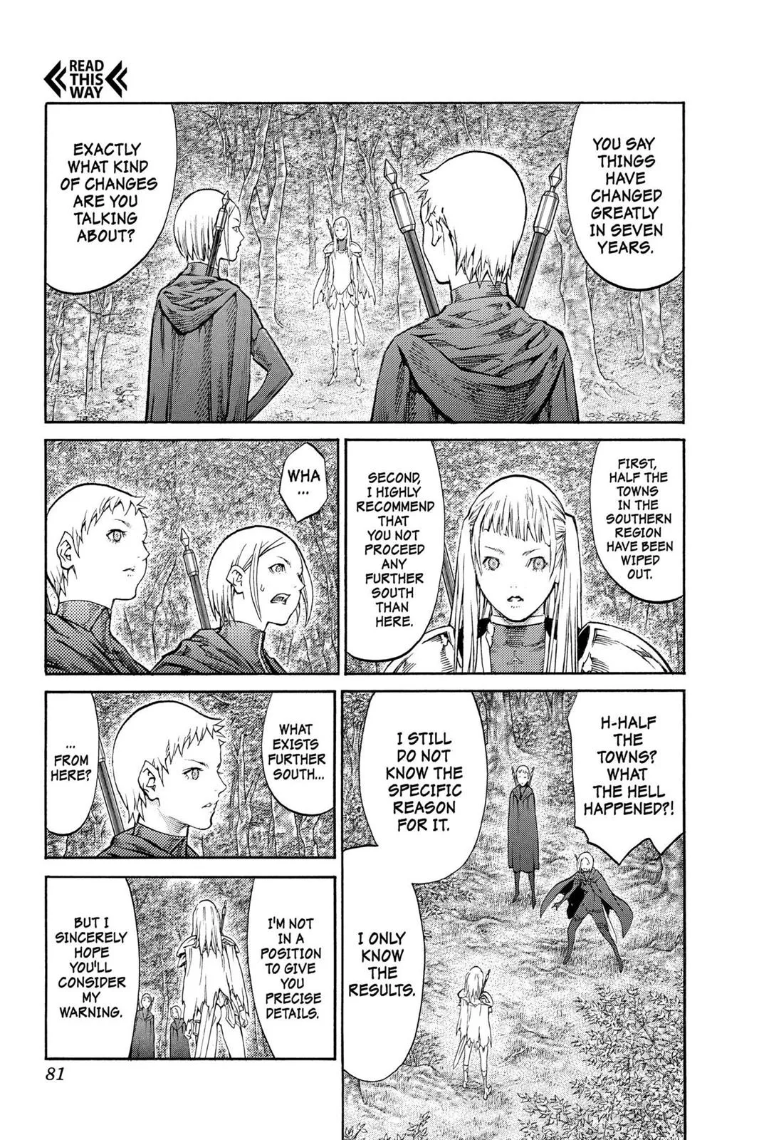Read Claymore EN Manga Online