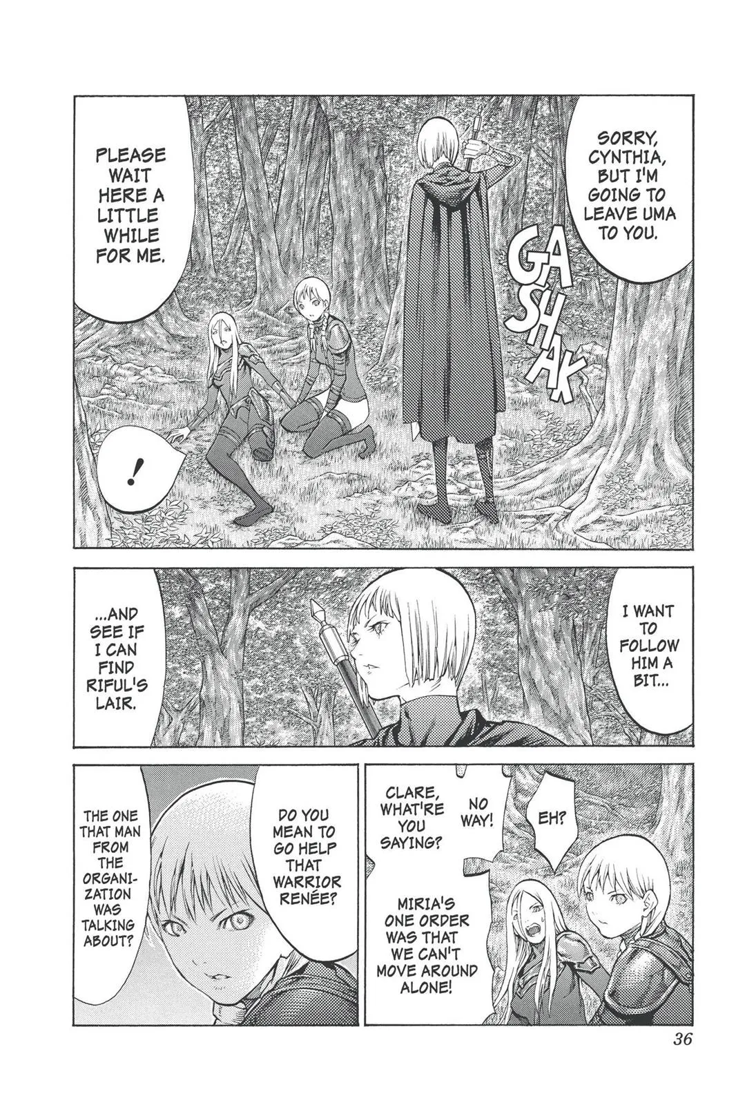 Read Claymore EN Manga Online