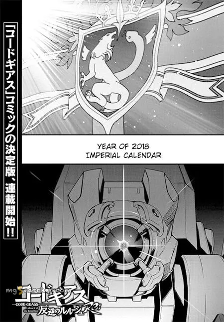 Read Code Geass Lelouch of the Rebellion en Manga Online