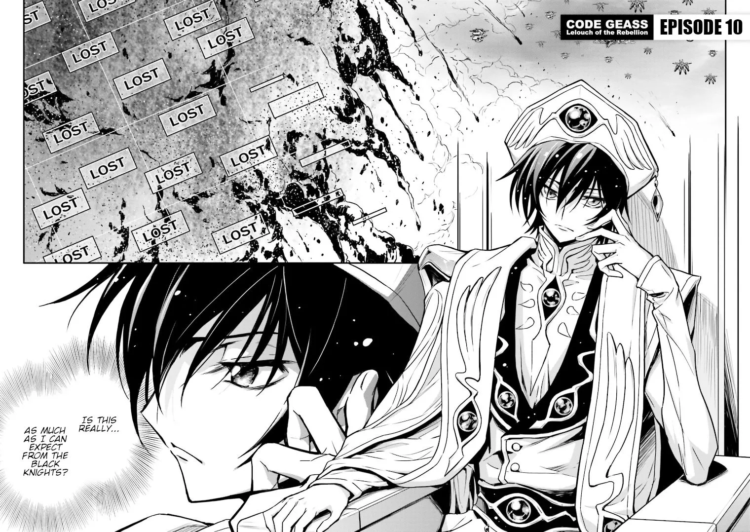 Read Code Geass Lelouch of the Rebellion en Manga Online