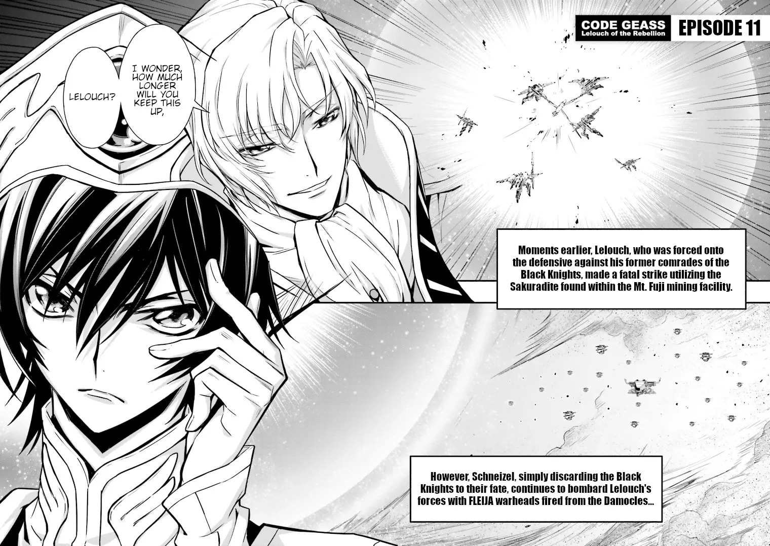 Read Code Geass Lelouch of the Rebellion en Manga Online