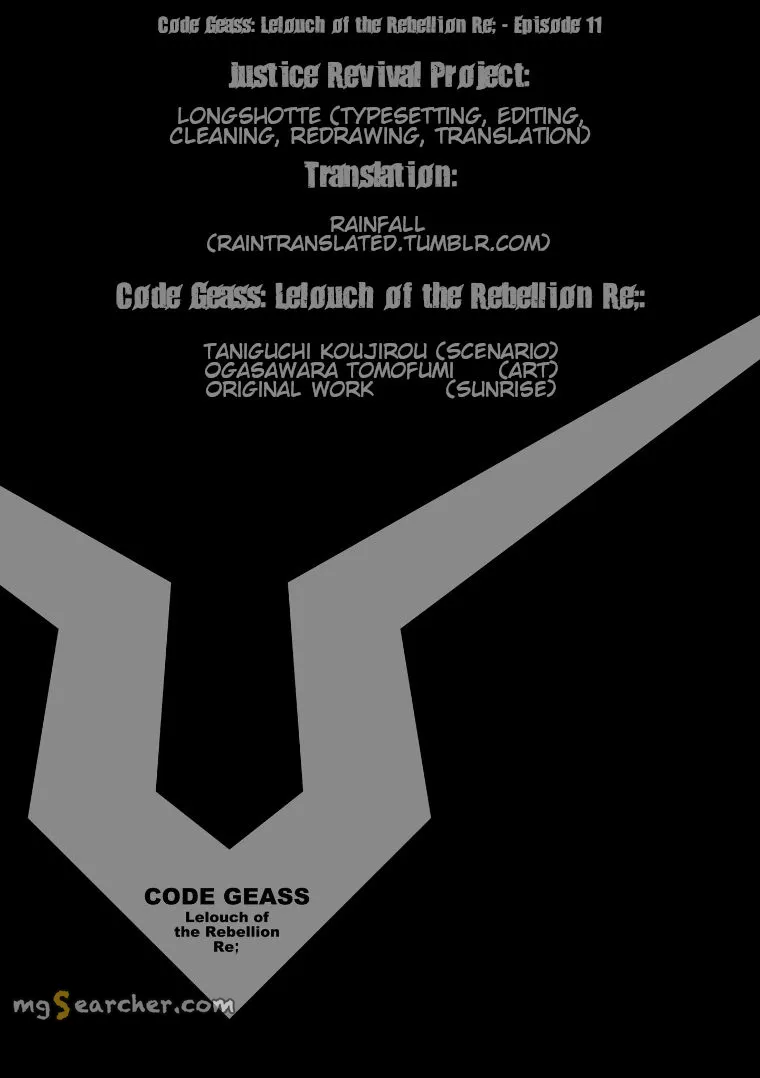 Read Code Geass Lelouch of the Rebellion en Manga Online