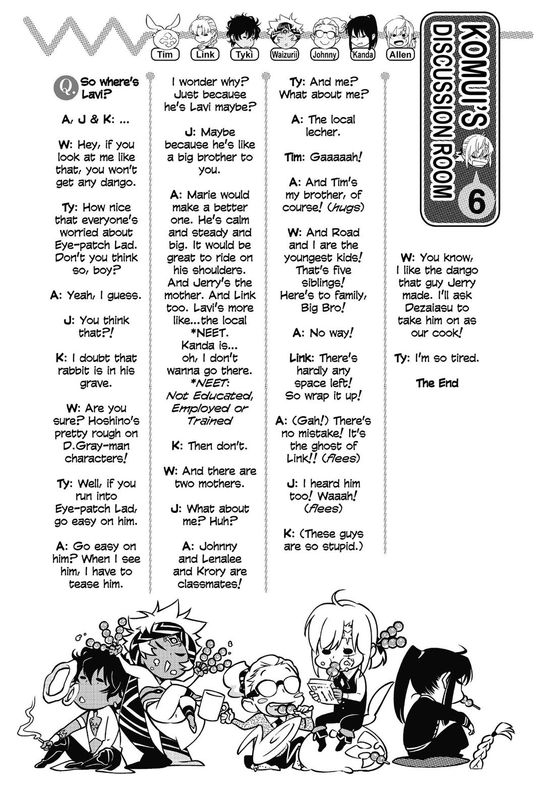 Read D.Gray-man EN Manga Online